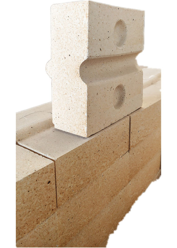 Niedriger wieder erwärmender lineare spezielle Form-hoher Tonerde Preassebly-Ziegelstein Rate Fire Brick For Fireplaces widerstehen ℃ 1300