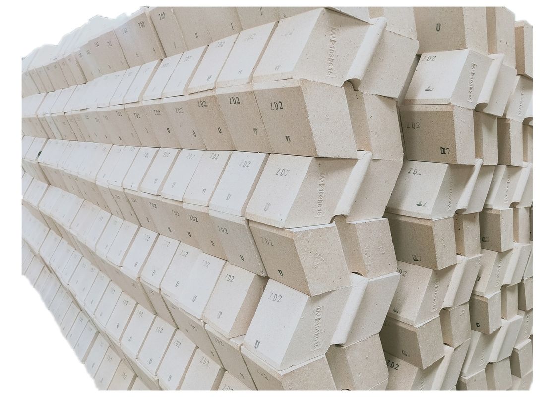 Niedriger wieder erwärmender lineare spezielle Form-hoher Tonerde Preassebly-Ziegelstein Rate Fire Brick For Fireplaces widerstehen ℃ 1300