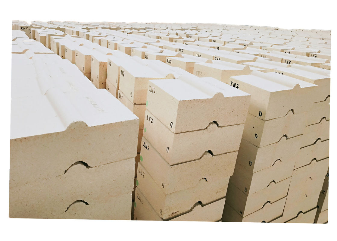 Niedriger wieder erwärmender lineare spezielle Form-hoher Tonerde Preassebly-Ziegelstein Rate Fire Brick For Fireplaces widerstehen ℃ 1300